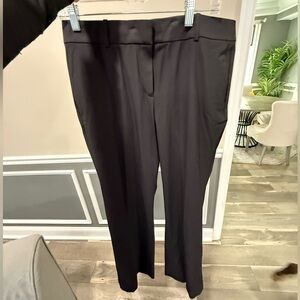 Ann Taylor Elegant Black Straight Leg Pants